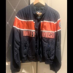 Harley Davison light weight jacket. Mint condition no rips tears.